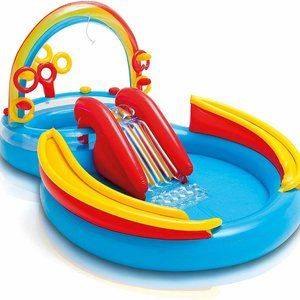 New Pool Intex Rainbow Ring Inflatable